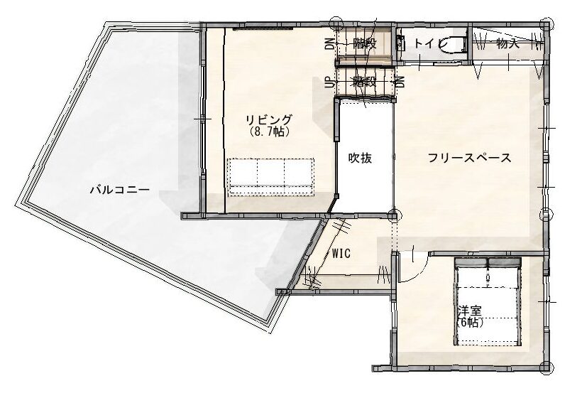 2F 平面図